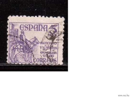 Испания-1949 (Мих.48) гаш. , Красный Крест ,
