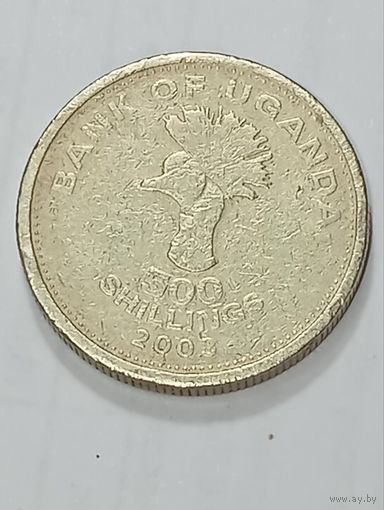 Уганда 500 шиллингов 2003 года .
