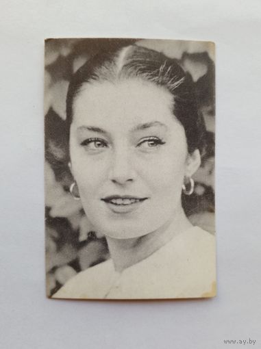 Актрисы. Валерия Заклунная. Мини-фото. 9х6 см.