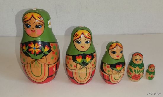 Матрёшка, 5в1, СССР
