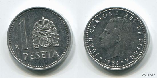 Испания. 1 песета (1986, XF)