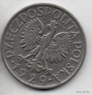 РЕСПУБЛИКА ПОЛЬША. II РЕЧЬ ПОСПОЛИТАЯ. 1 ЗЛОТЫЙ 1929