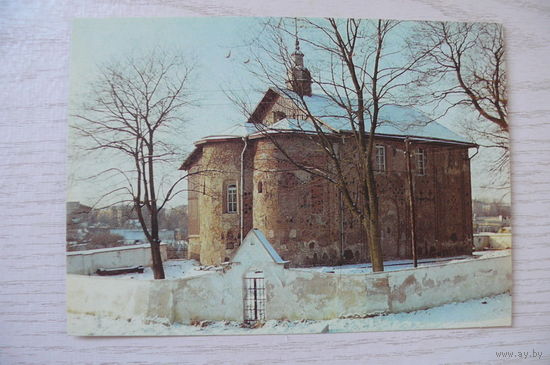 Гродно. Церковь; 1992, чистая, ДМПК Беларусь (марка -- Погоня).