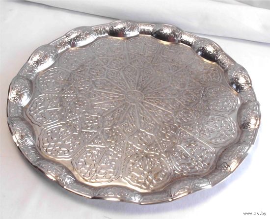 Поднос сервировочный круглый 35 см