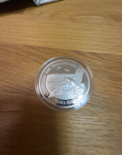 20 рублей 2003 чайка серебристая Чайка-клыгун серебро