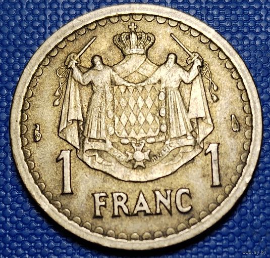 Монако 1 франк 1945 г.