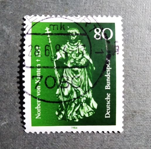 Марка Германия 1984 год 850 лет со дня смерти Св.Нойберта