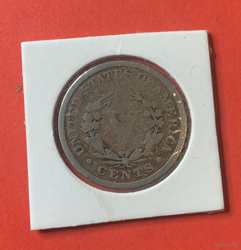 США, 5 центов 1911г.