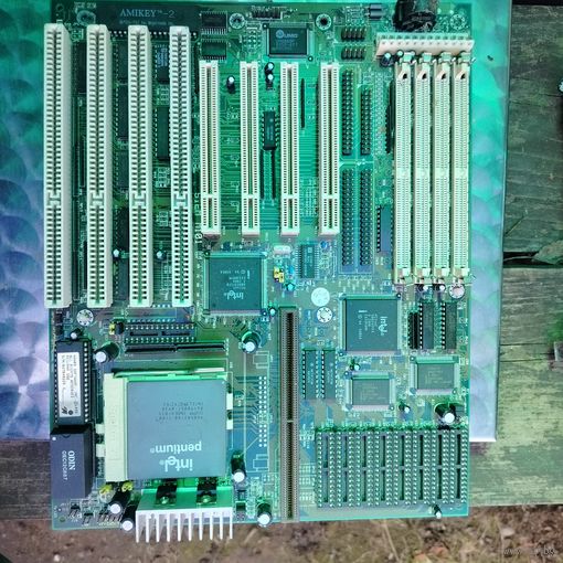 5IEM M101 гнездо 7 AT винтажная ретро материнская плата ISA PCI a80502100