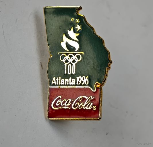 Олимпиада Atlanta Coca-Cola  значок