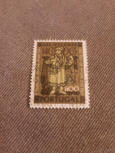 Португалия 1965. Извесиные люди. Gil Vicente