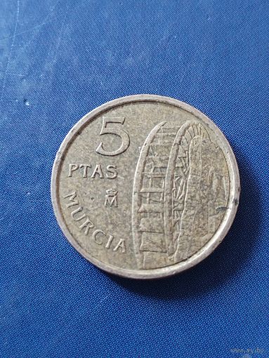 Испания 5 песет 1999