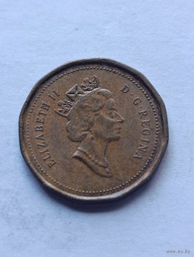 Канада. 1 цент 1995 года. (4).