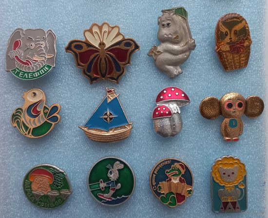 Значки. Мультфильмы. Сказки. Детские.