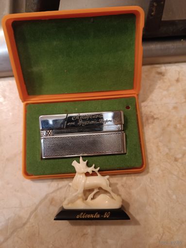 Зажигалка. Фигурка. СССР.