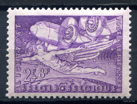 Бельгия - 1946г. - авиация, авиапочта - 1 марка - полная серия, MLH [Mi 775]. #2-Be-46-B-2