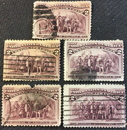 ЦІКАВІЦЬ АБМЕН! 1892 LANDING OF COLUMBUS 2 цэнта