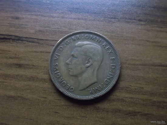 Великобритания 1/2 пенни 1942