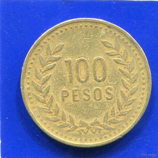 Колумбия 100 песо 1992