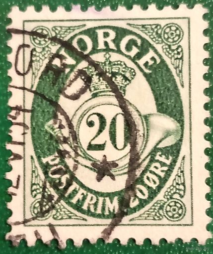 Норвегия 1951. Почтовый рожок