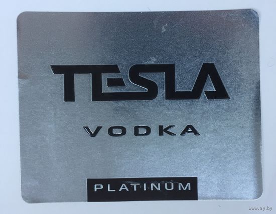 Водка TESLA Platinum