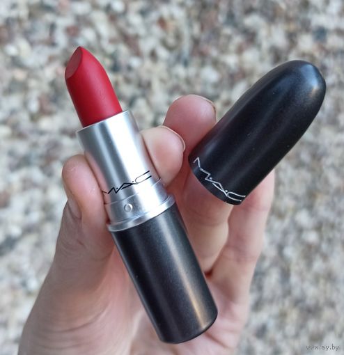 Помада MAC Retro Matte Lipstick 3 gr в оттенке Ruby Woo (из набора, без коробочки)