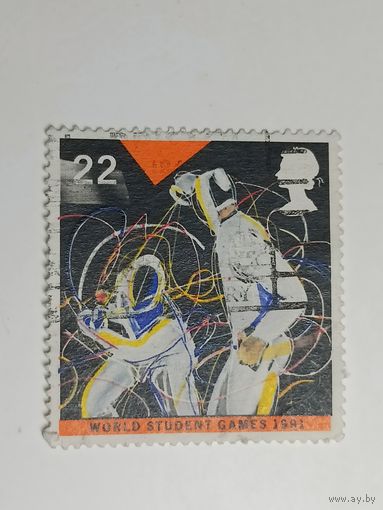 Великобритания 1991. Всемирные студенческие игры