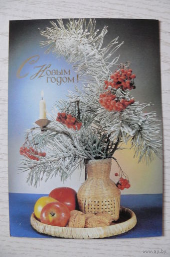Киндрова Д.(фото), С Новым годом, 1989, чистая.