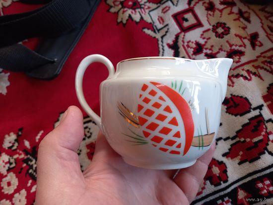 Сливочник молочник Довбыш 60е годы СССР фарфор