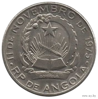 Народная Республика Ангола. 20 кванз (кванза, квачей) 1978.