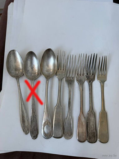 Ложки и вилки Frage, N.B.M и др