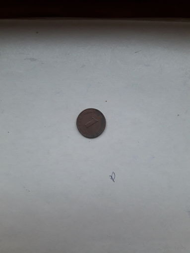 ФРГ 1 пф. 1984 F