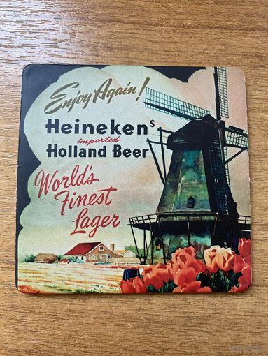 Подставка под пиво Heineken No 6