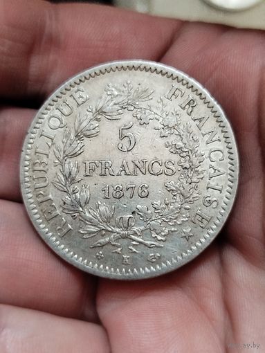5 франков 1876