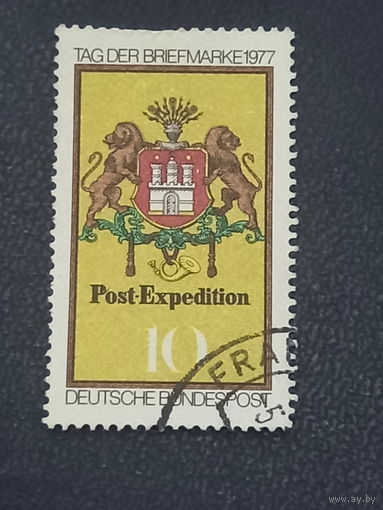 День почтовой марки. 1977г. Германия.