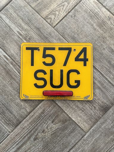 Номер мотоциклетный (Британия)