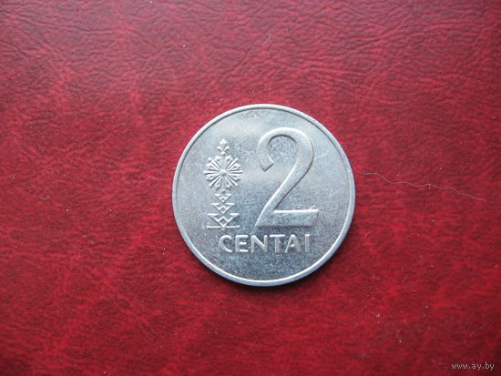 2 цента 1991 года Литва (р)