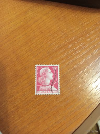 Французская колония Алжир Марианна искусство  культура (4-4)