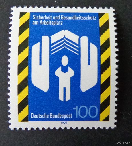 Современная Германия 1993г. Mi.1649 MNH** полная серия