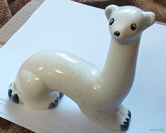 Статуэтка " Хорёк". Конаково. СССР. Все лоты с 1 рубля!