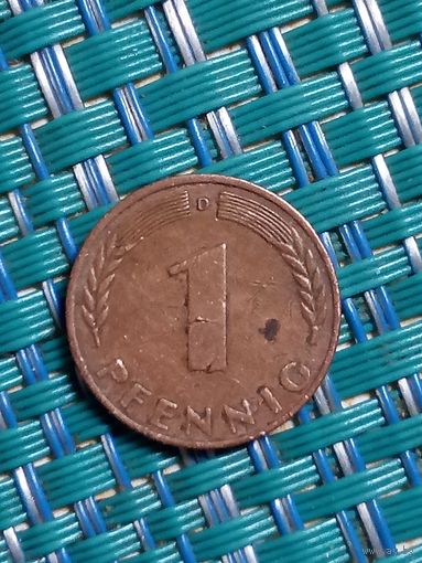 1 пфенниг 1950 D Германия