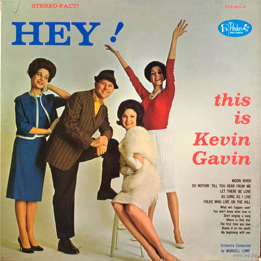 Kevin Gavin – Hey! This Is Kevin Gavin, LP, USA 1962