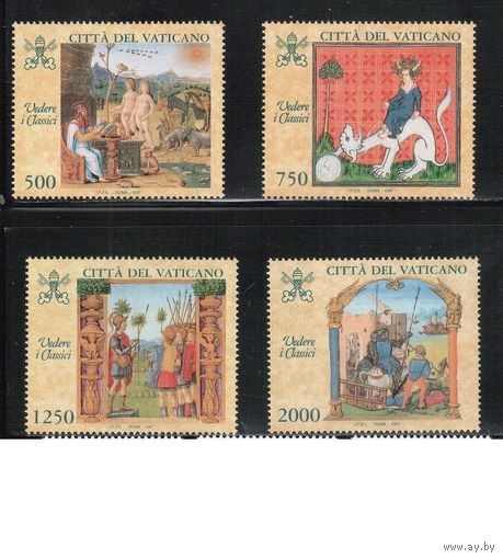 Ватикан-1997,(Мих.1210-1213)  **   ,   Религия, Сюжеты(полная серия)