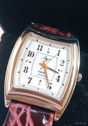 Часы Луч кварц мужские. Состояние идеальное, новые, но без паспорта.