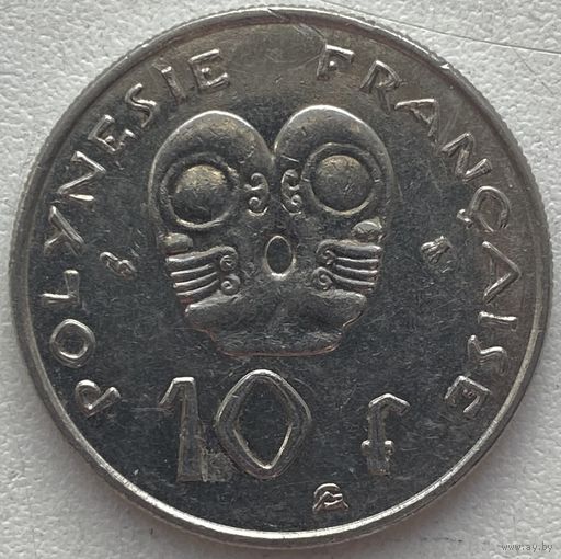Французская Полинезия 10 франков 1995 г.