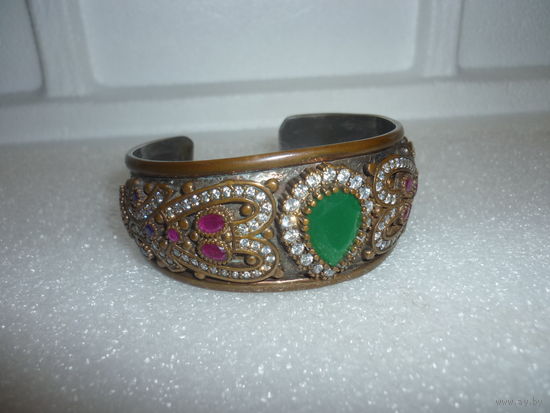 Браслет Серебро 925 С Натуральными Камнями