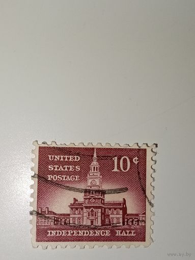 США 1956 Индепенденс-холл (Зал Независимости) в Филадельфии, штат Пенсильвания.