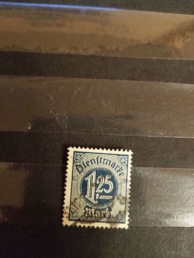 1920 Германия Рейх служебные Мих 31 (3-9)