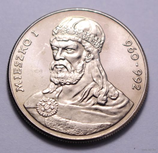 50 злотых 1979. Польша. MIESZKO I. AU!!