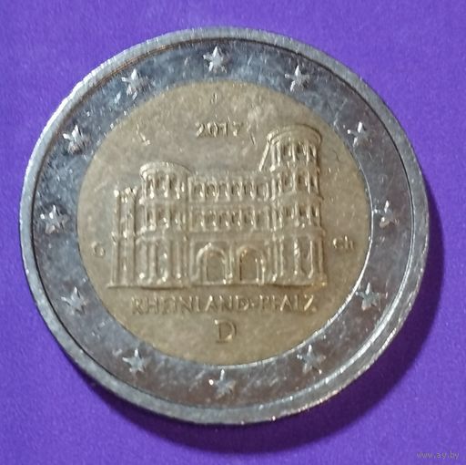 2 евро 2017 г Германия